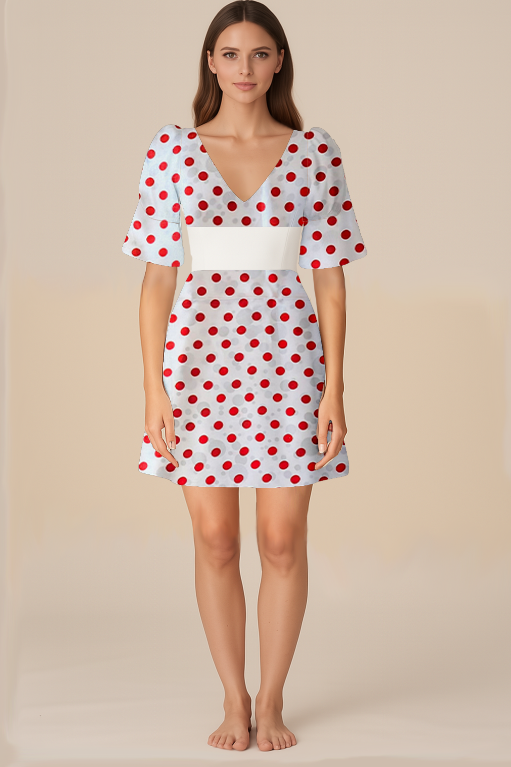 Charming Red Polka Dot Fit
