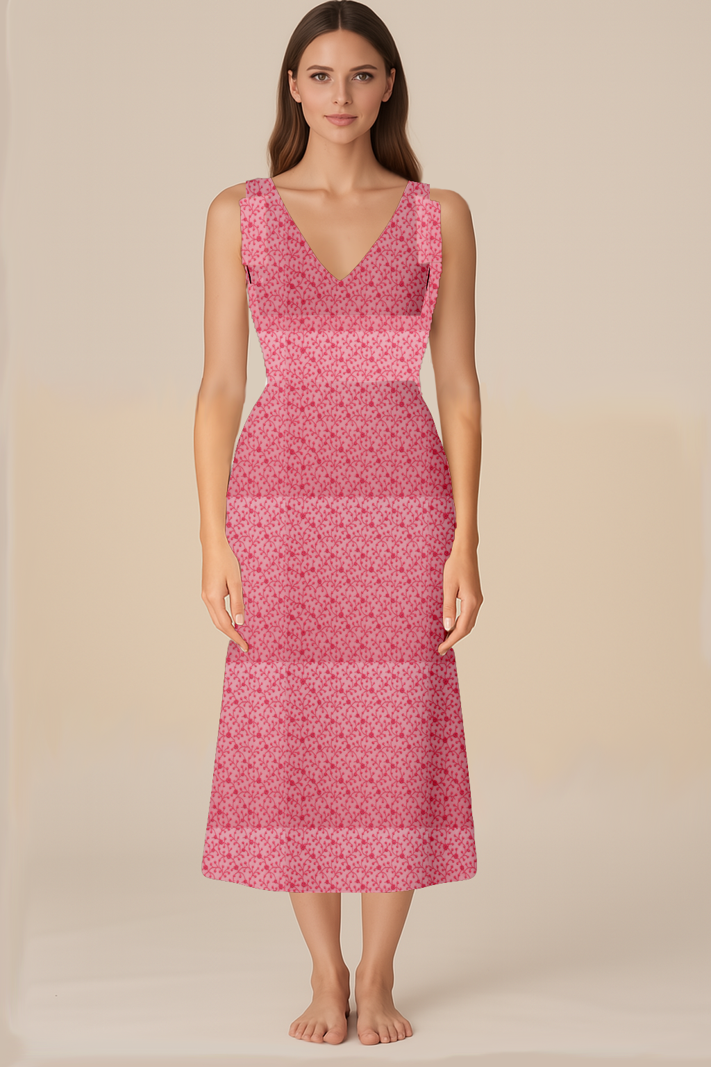 Chikankari Elegance Dress