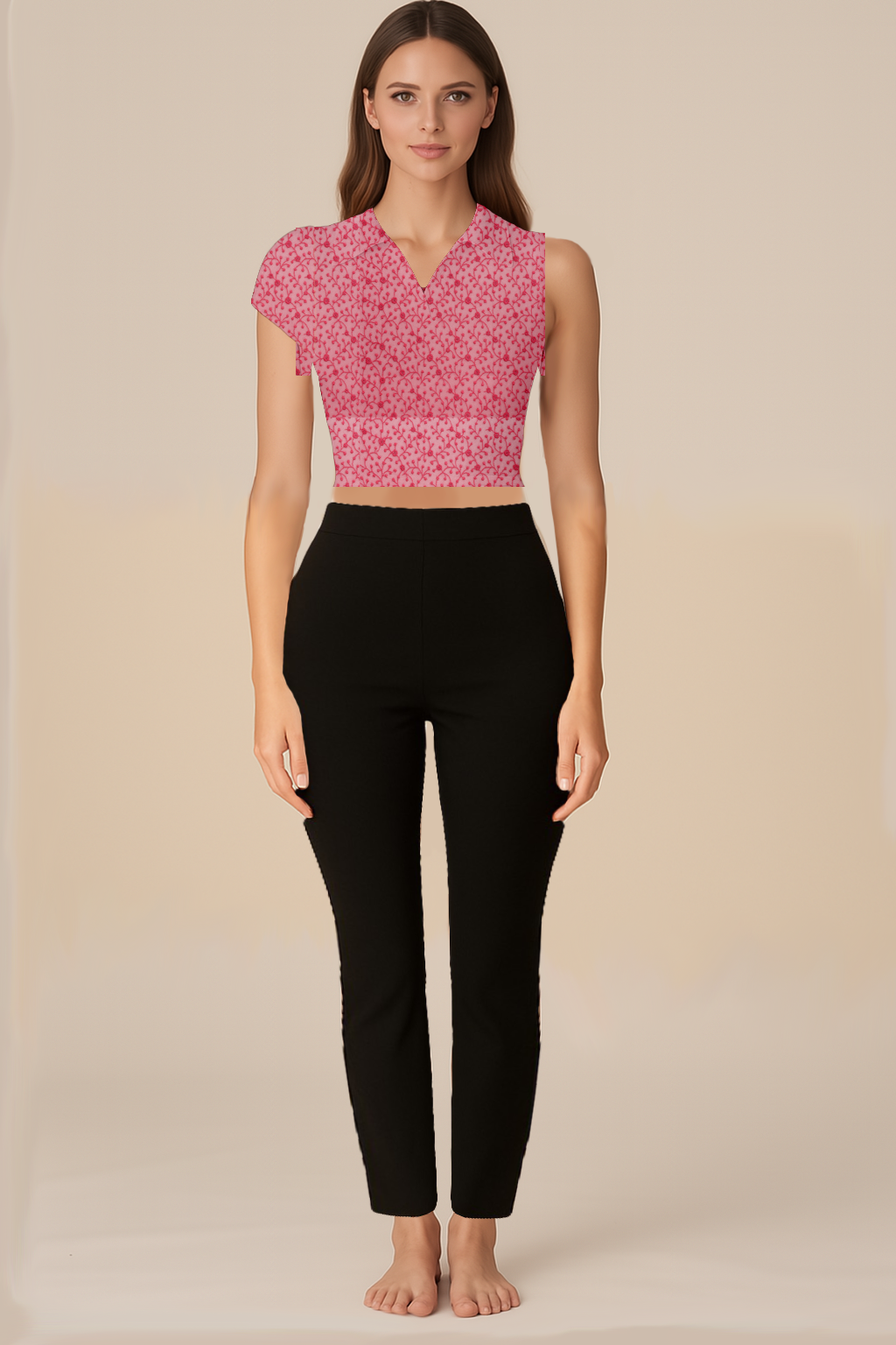 Chikankari Chic Top